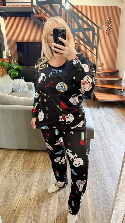 Pijama snoopy talle 64/66 