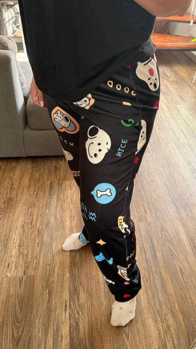 Pantalón de plush snoopy talle 64/66
