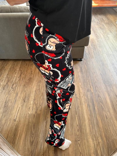 Pantalón de plush mafalda talle 64/66