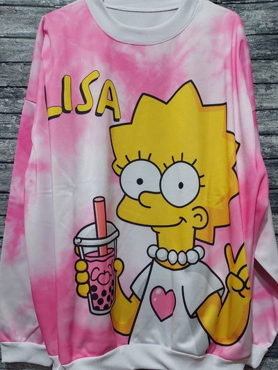 Buzo talle 7 Lisa Rosa