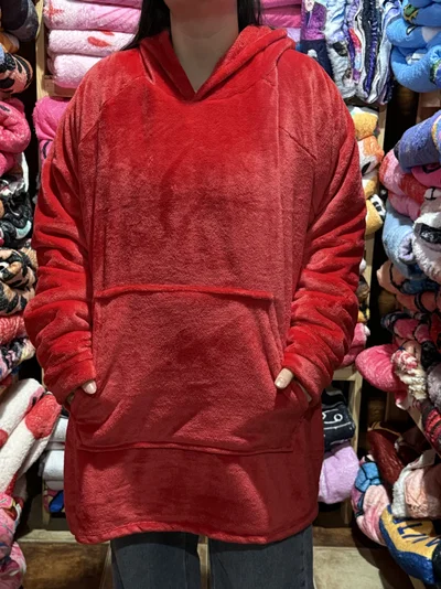 Buzón manta Rojo liso
