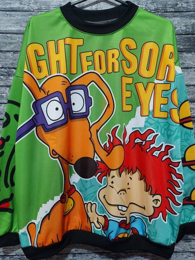Buzo pantera rugrats Carlitos y firulais talle 7