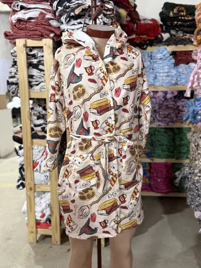 Bata de microtoalla Harry Potter nueva  