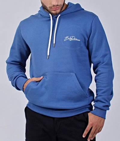 Buzo canguro azul