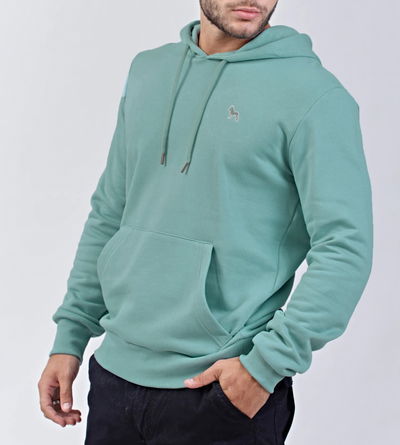 Buzo canguro verde laguna