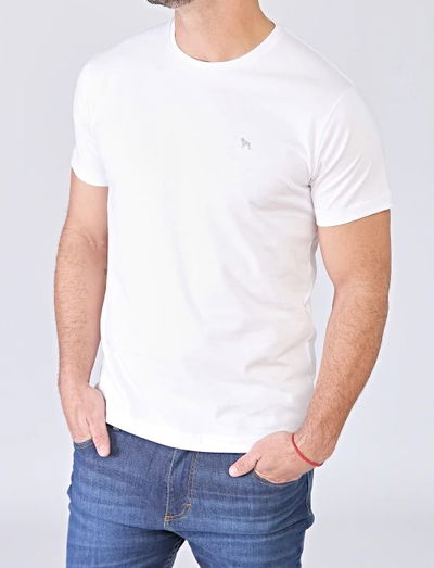 Remera básica blanca