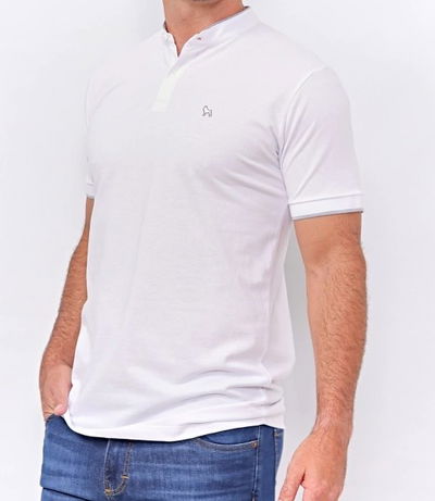 Remera minera blanca