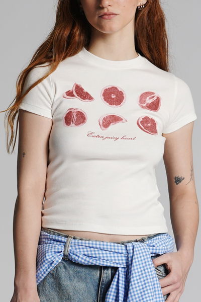 Remera estampada pomelo