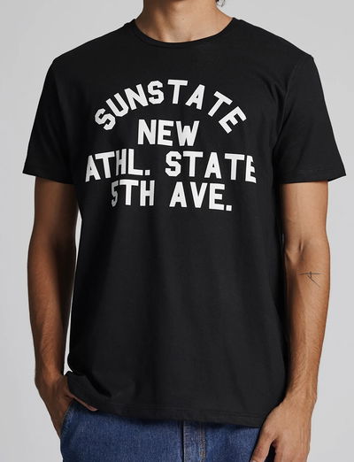 Remera regular negro
