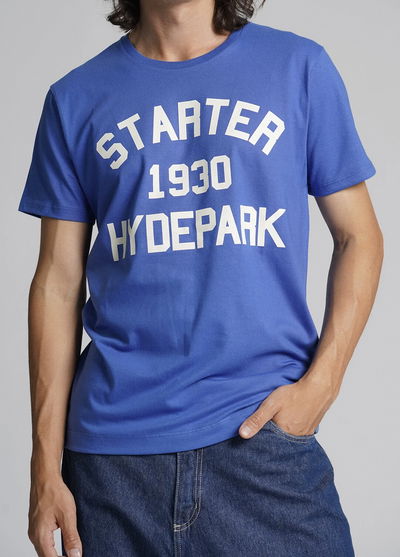 Remera regular azul