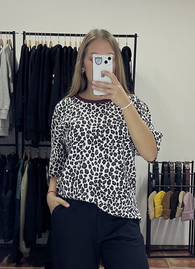 Remera oversize print