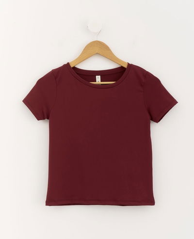 Remera bordó modal soft