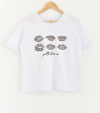 Remera algodón print 
