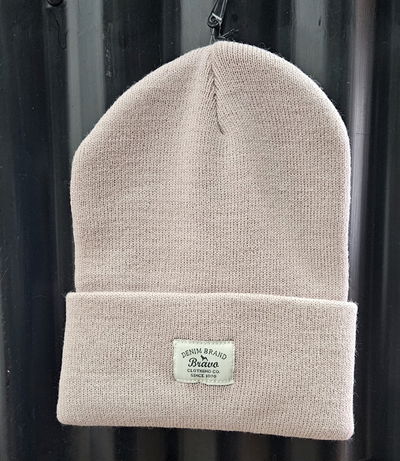 Gorro de lana rosa