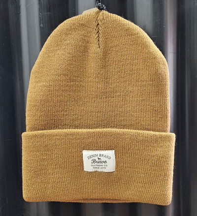 Gorro de lana habano