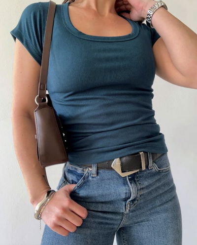 Remera morley verde inglés