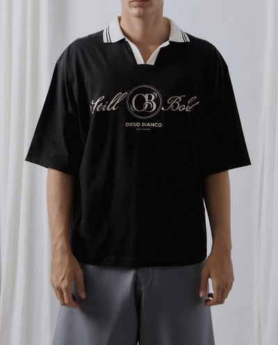 Chomba negra boxy fit