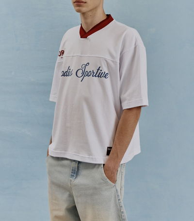 Remera boxy fit sportive