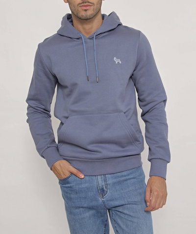 Buzo canguro de frisa índigo P1804