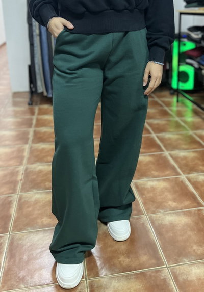 Jogging frisado verde militar P1283