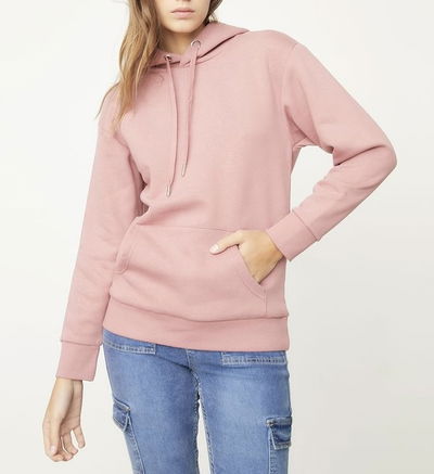 Buzo canguro rosa