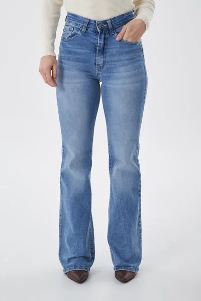 Jean oxford matizado claro