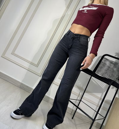 Jean semioxford elastizado negro