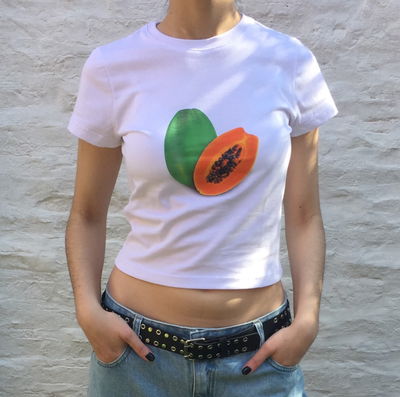 Baby tee Papaya