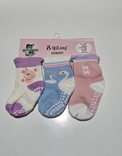 Medias antideslizante 6-12 meses