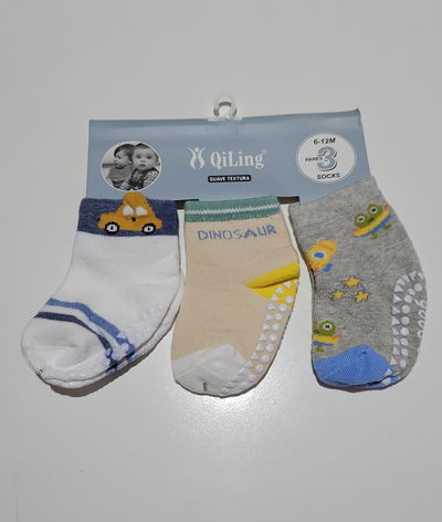 Medias antideslizantes 6-12 meses