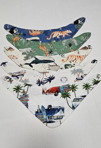 Babero bandana bebé