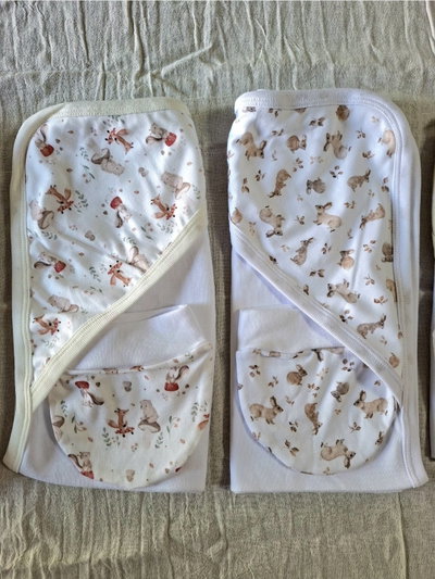 Manta recibidora animalitos 