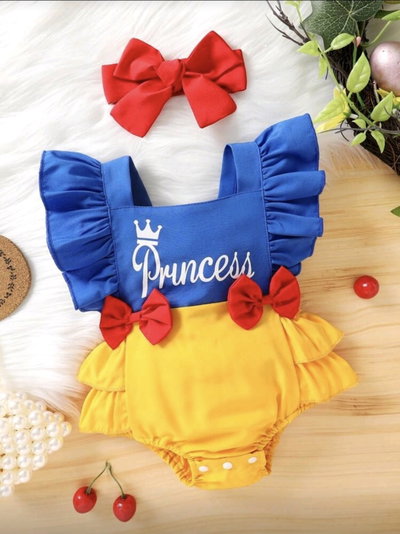 Body Vestido Princess Blancanieves