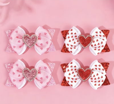 Moños Corazón