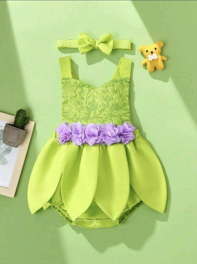 Body Vestido Tinkerbell
