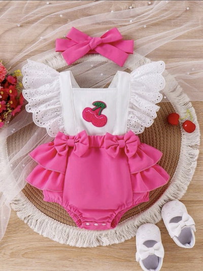 Body Vestido Cerezas