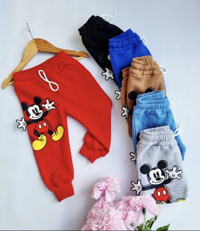 Jogging Mickey Rojo