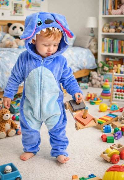 Pijama Stitch Azul