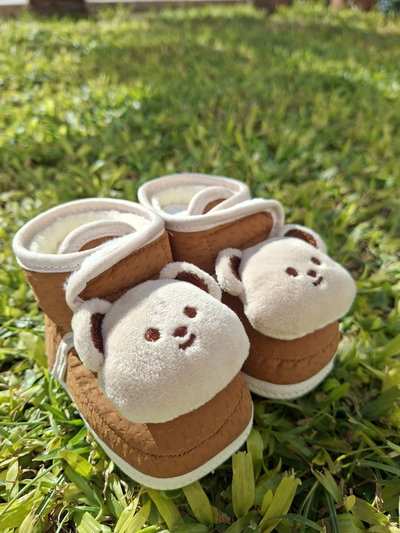 Pantubotas Teddy Marrones