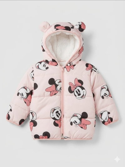 Campera Minnie Rosa Corderito
