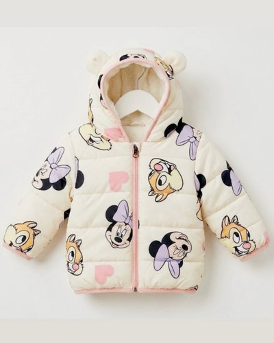 Campera Minnie Natural Corderito