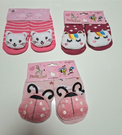 Medias sonajero beba 0-12 meses