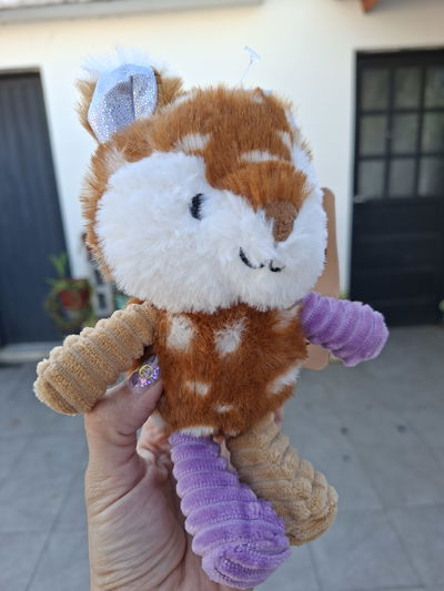 Peluche Zorrito Sonajero