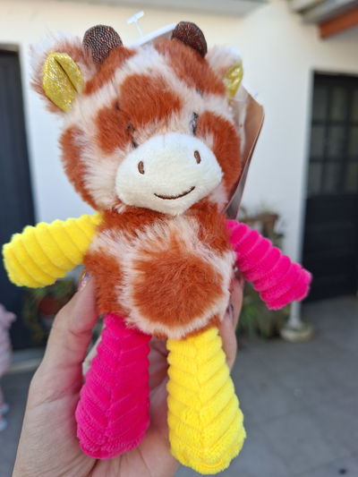 Peluche Vaca Sonajero