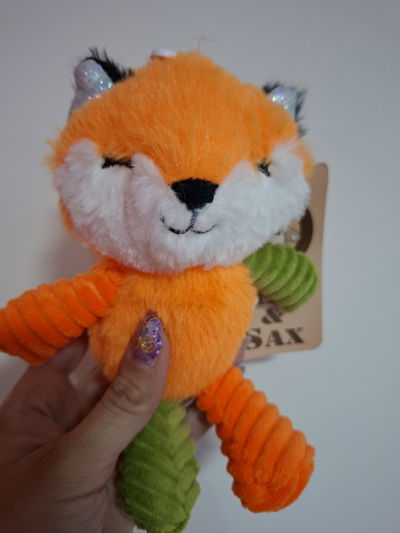 Peluche Zorro Sonajero