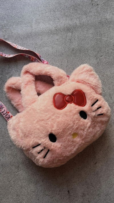 Cartera Kitty Rosa