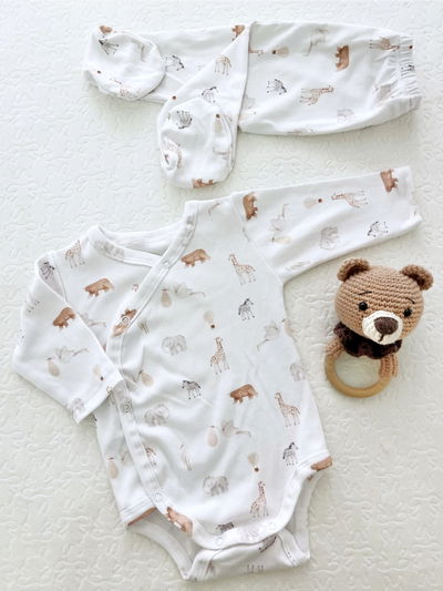 Conjunto Animalitos 2-4 meses