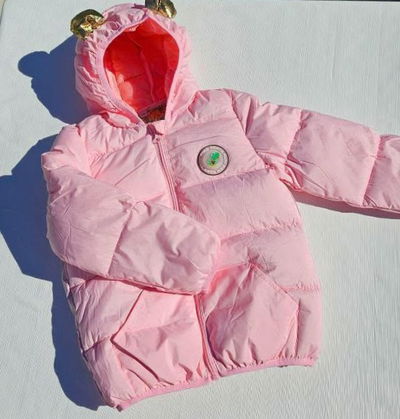 Campera rosa con luz