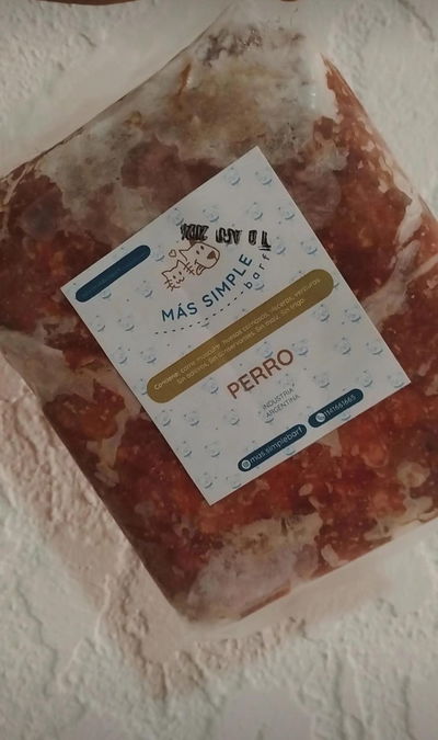 5kg  Vianda barf  PERRO 🐶 Estandar  con hueso