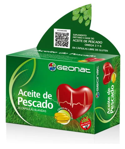 Omega 3 aceite de pescado x 30 cápsulas 